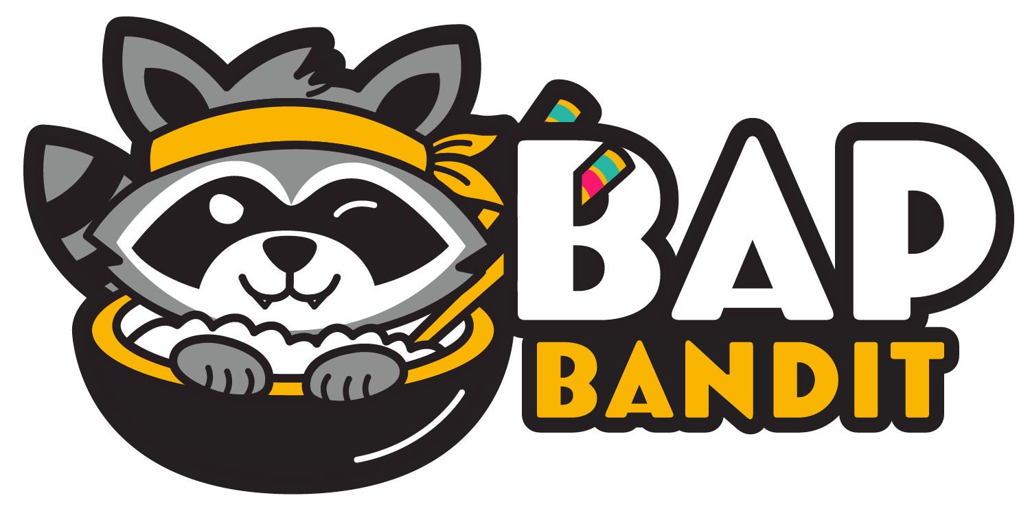 Bap Bandit Logo - Asian Rice Bowls